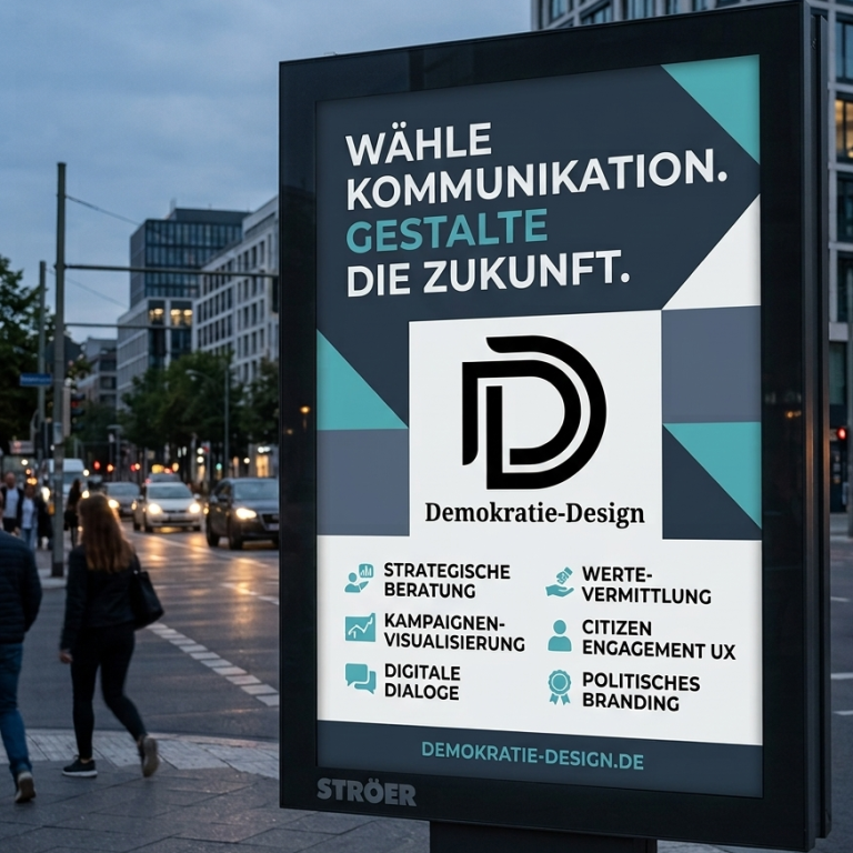 City-Light-Poster Demokratie-Design City-Light-Poster Demokratie-Design